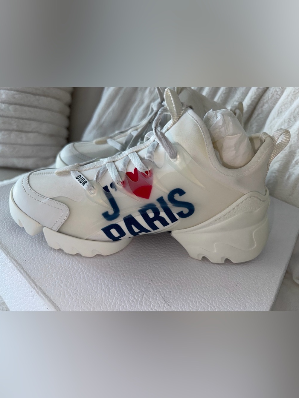 J ADior Paris limited edition sneakers. Size 7.5 (brand new) - Picture 2 of 6